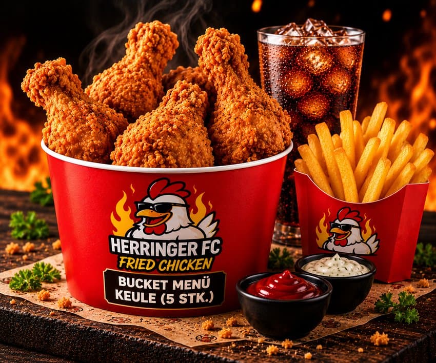 Bucket Menü Keule (5 Stk.)