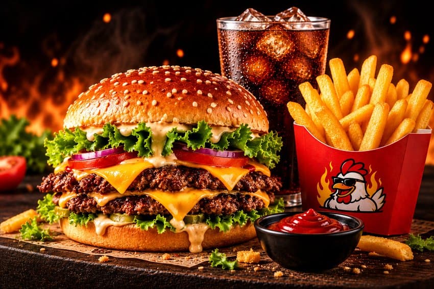 Herringer Smash Burger Menü